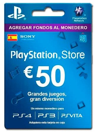 Tarjeta Playstation Live Card 50 Euros